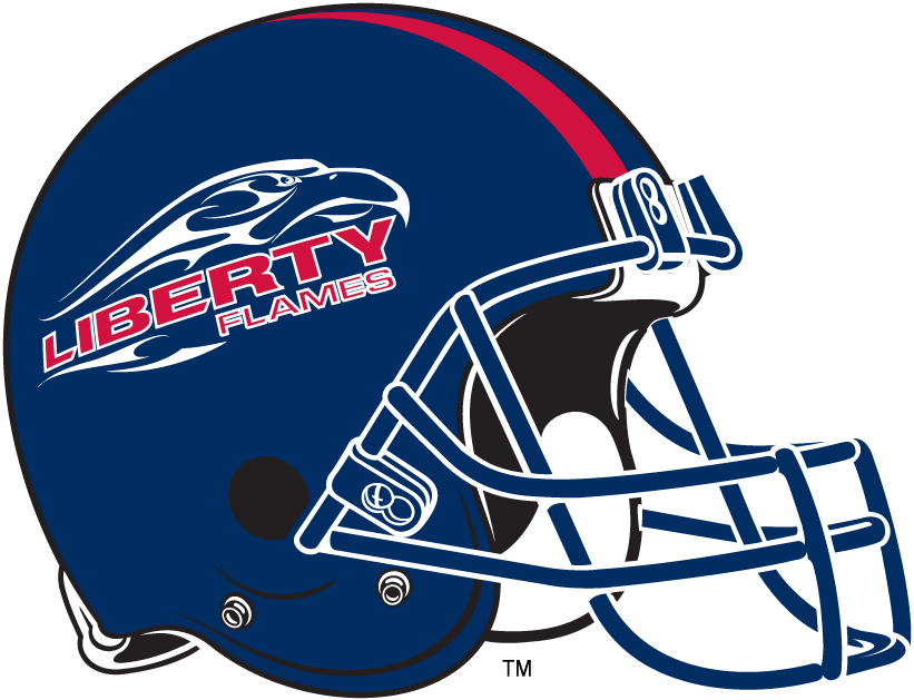 Liberty Flames 2004-2012 Helmet Logo iron on transfers for clothing